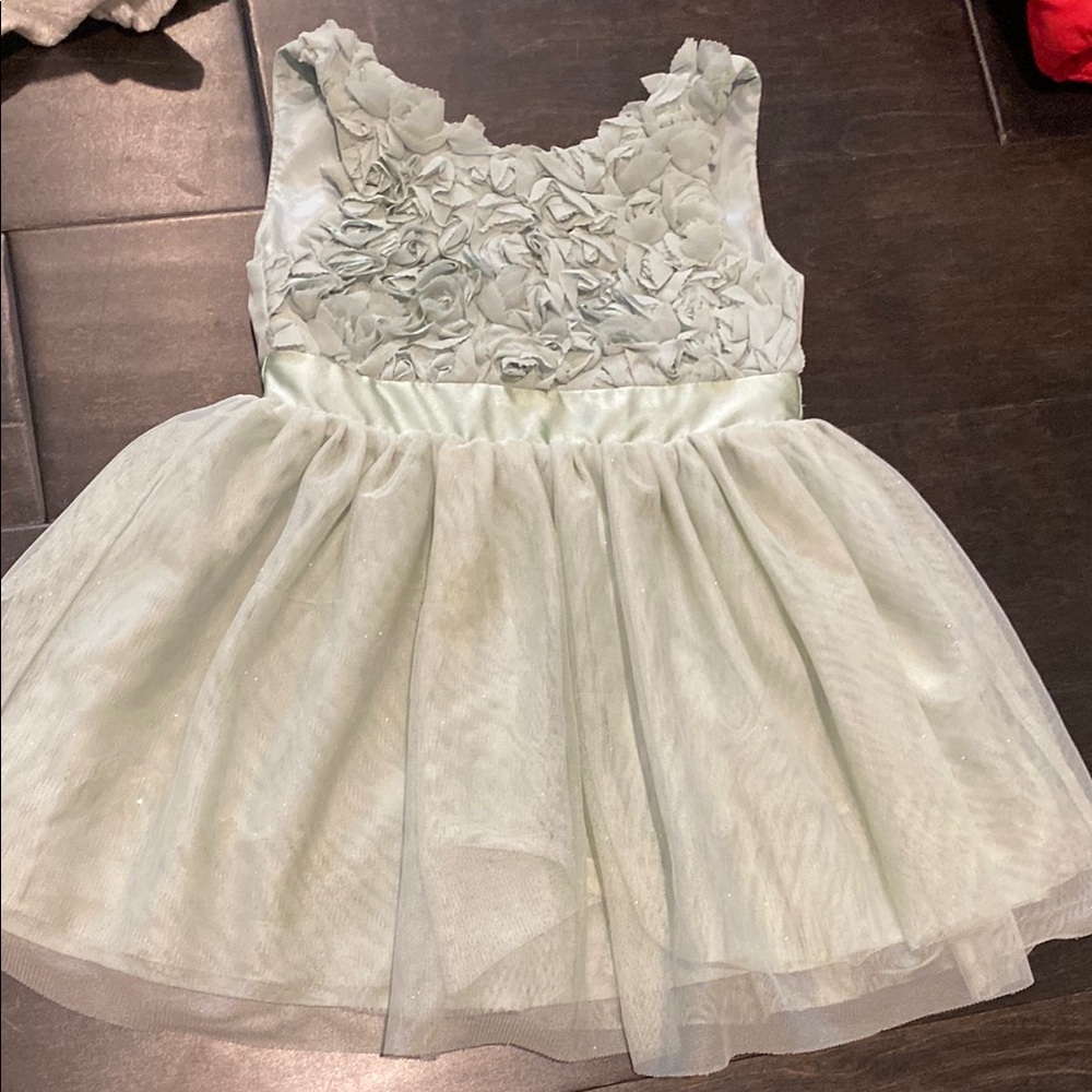 H&M White Fit and Flare Sleeveless Dress for Weddings
